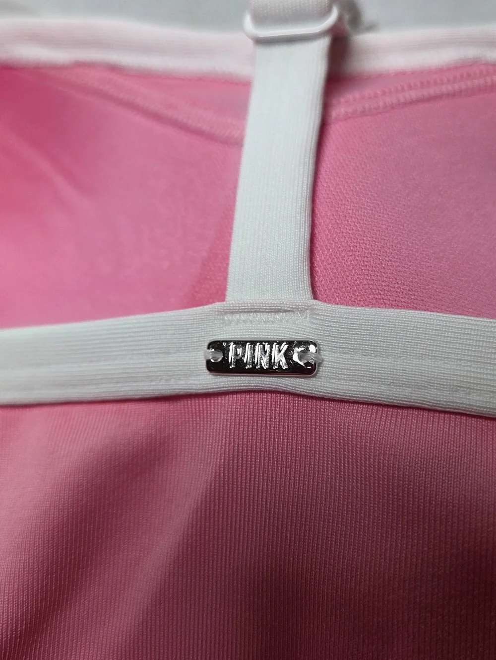 Victoria Secret PINK Ultimate Push-Up Corset Sports bra  Dreamy Pink XL
